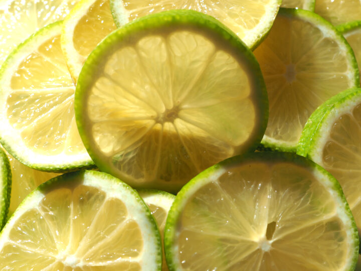 Tranche de citron ensoleillée