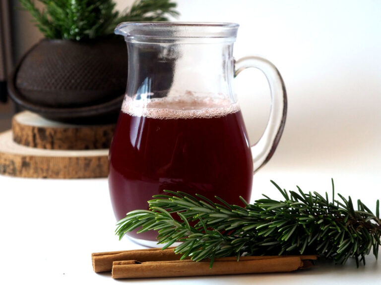 Rosemary and cinnamon water for hair. Step by step recipe photos